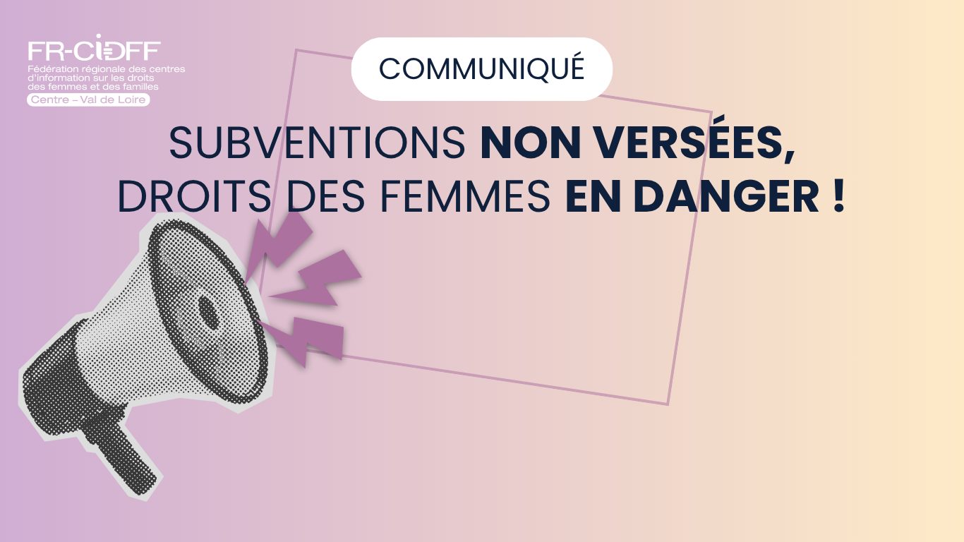 subventions non versées, droits des femmes en danger